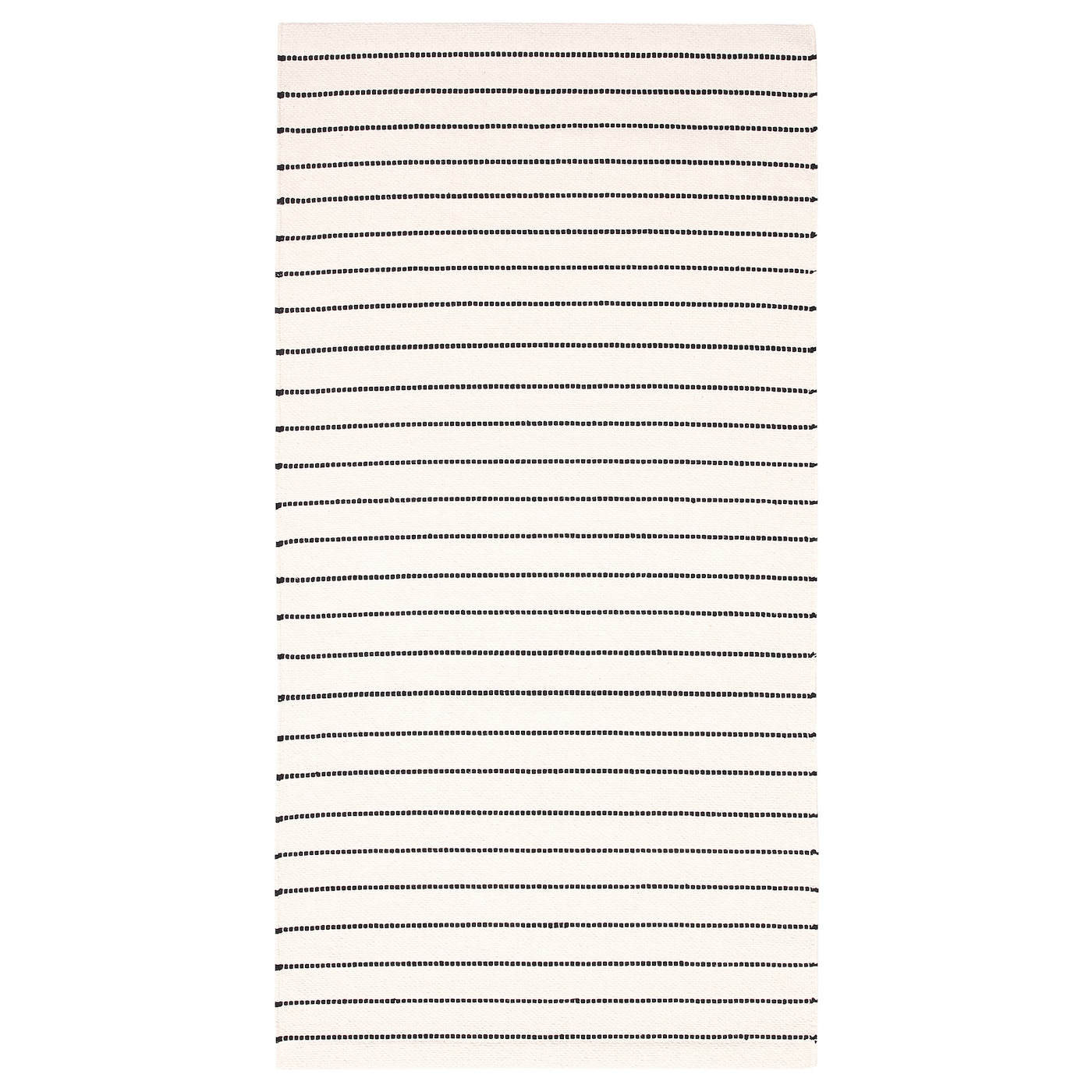 

Килим, пласке плетіння, смужка білий/чорний TÖRSLEV IKEA 804.187.11