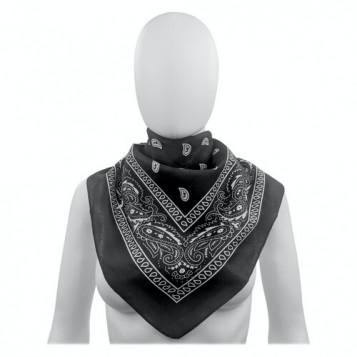 

Платок пиратский Seta 18-227BLK-WT