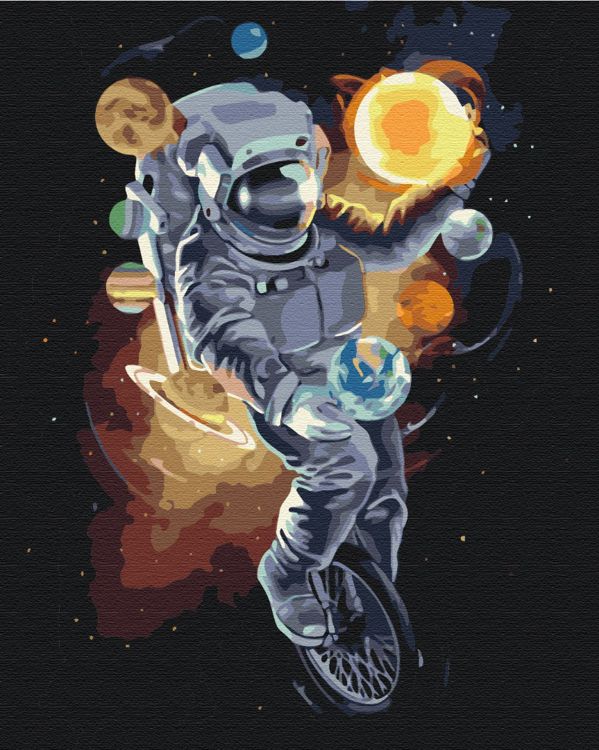

Картина по номерам Brushme Космический жонглер 40 x 50 (BS34813)