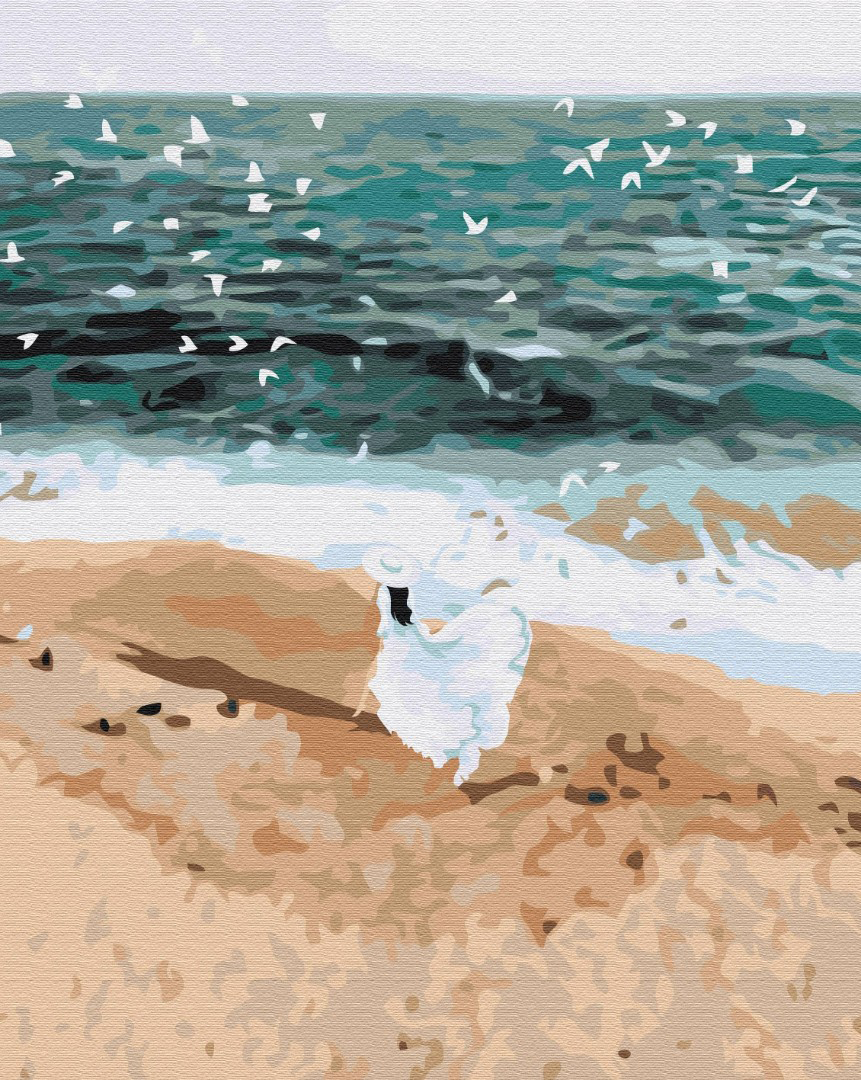 

Картина по номерам Brushme Фигура на побережье 40 x 50 (BS37562)