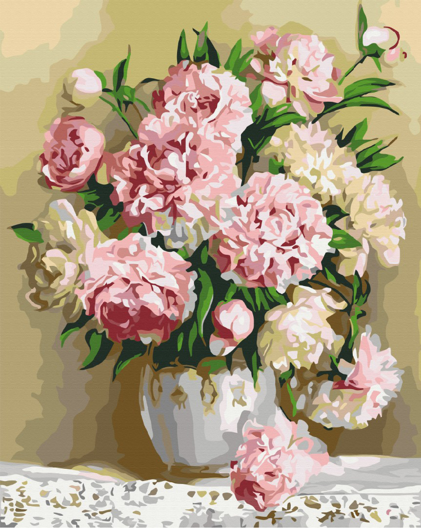 

Картина по номерам Brushme Букет пионов 40 x 50 (BS8855)