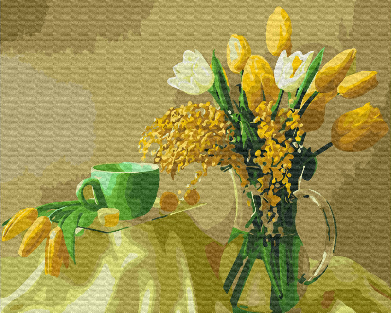 

Картина по номерам Brushme Желтые тюльпаны 40 x 50 (BS9245)