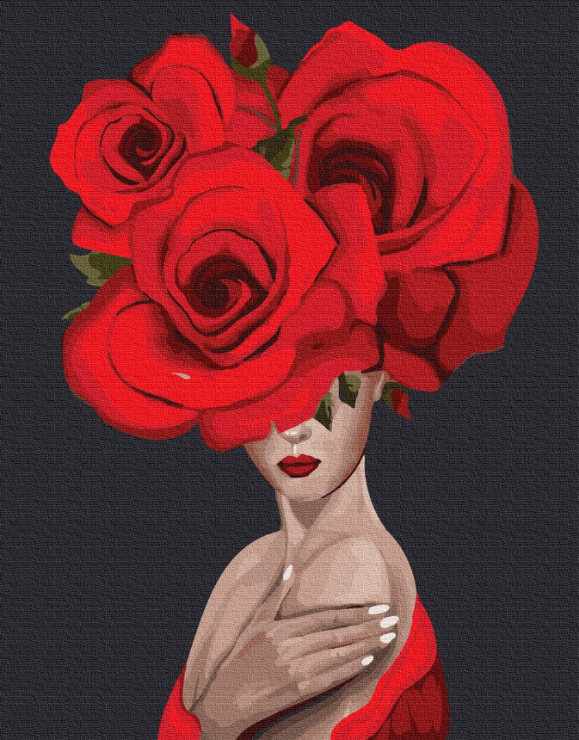 

Премиум картина по номерам Brushme Королева роз 40 x 50 (PGX36694)