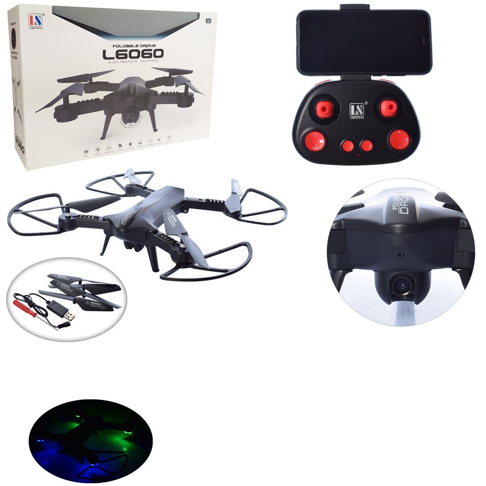 

Квадрокоптер Lishitoys HD 720P Черный L6060W