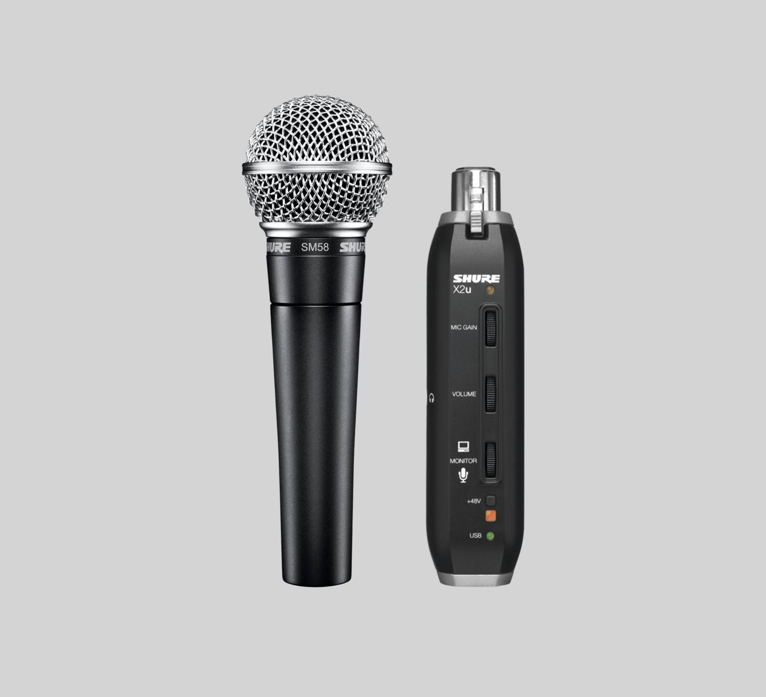 

Микрофон Shure SM58-X2U