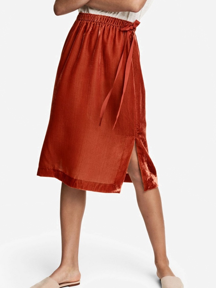 

Юбка H&M 5518776-ACVB 36 Кирпичная