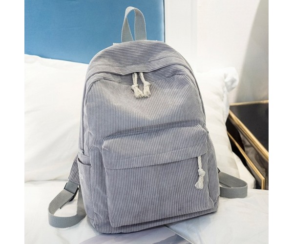 

Рюкзак из вельвета 40 x 28 x 12 см 545 Серый