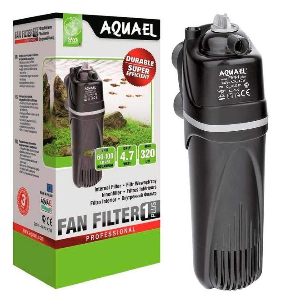 

Aquael Fan 1 plus внутренний фильтр для аквариумов до 100 л