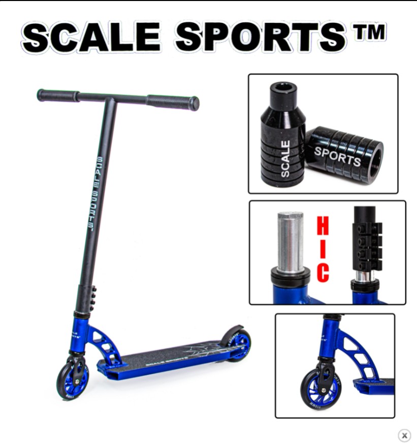

Трюковый Самокат SCALE SPORTS PHANTOM 110 MM. Синий