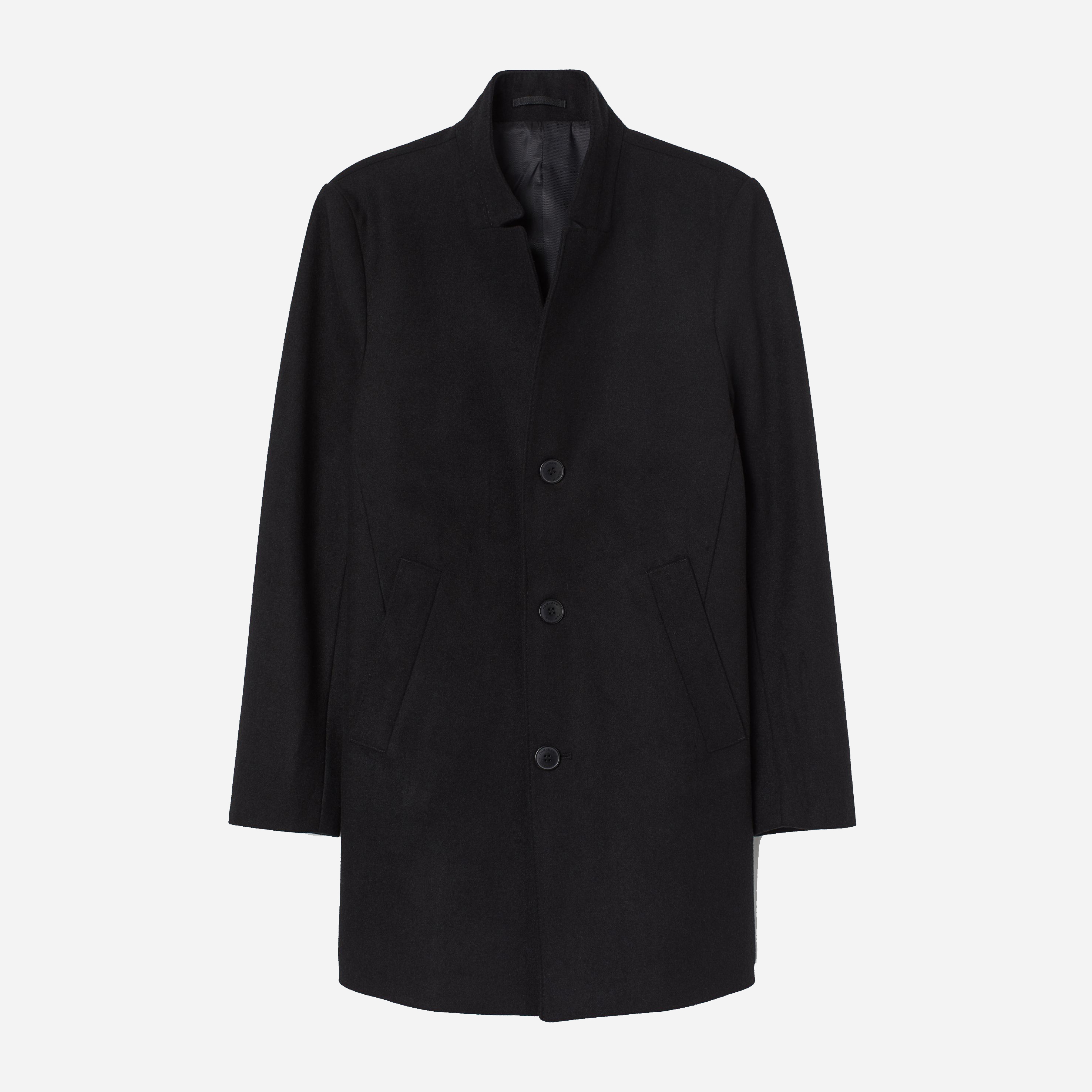 

Пальто H&M 7881720  Черное, Пальто H&M 7881720 42 Черное