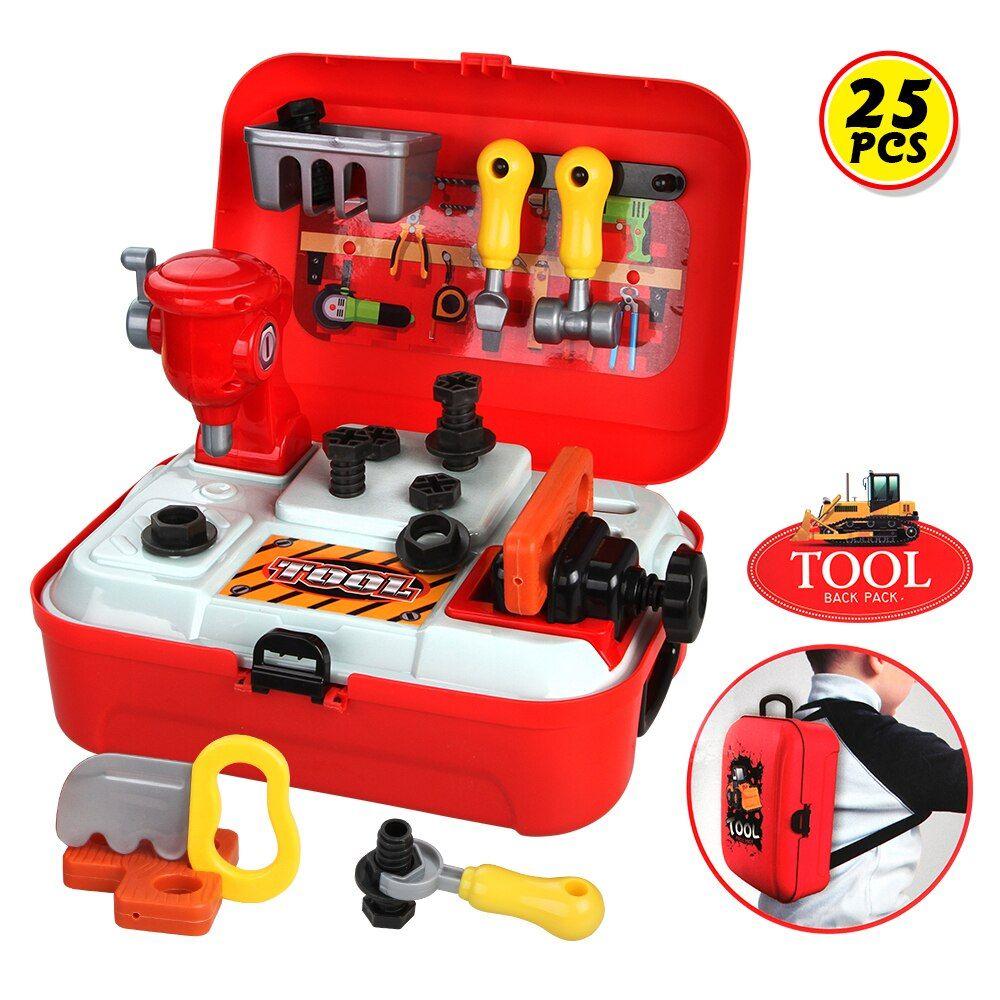 

Детский игровой набор Toy Tool | Детский набор инструментов с рюкзаком