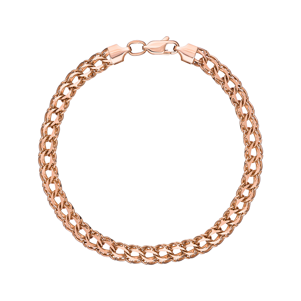 

Браслет из красного золота 000147905 19 размера