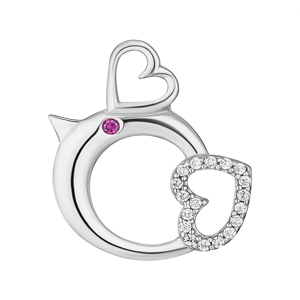 

Серебряная подвеска с фианитами 000148725