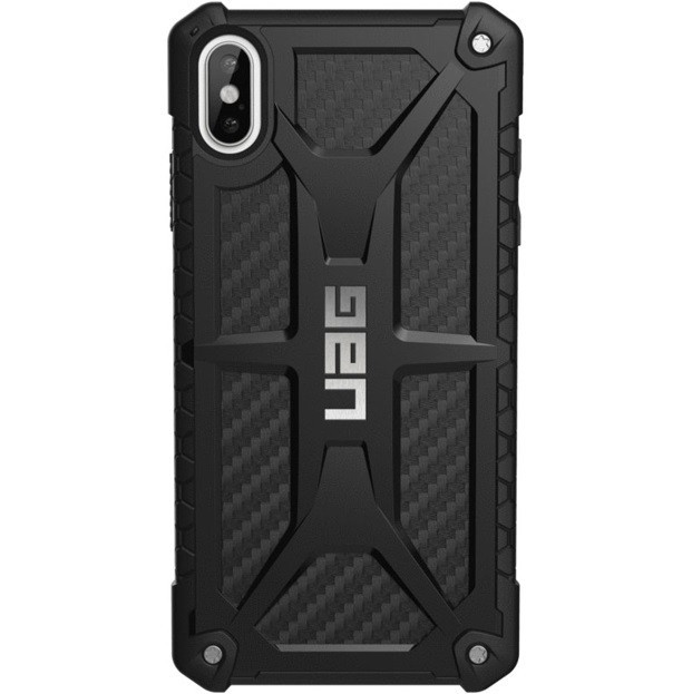 

Противоударный чехол бампер UAG Monarch Carbon Fiber Iphone Xs Max 6.5″ black