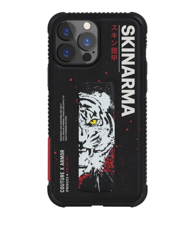 

Черный чехол Skinarma Tora для iPhone 13 (6.1) Black