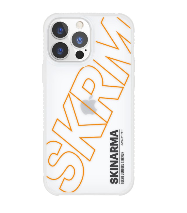 

Прозрачный чехол Skinarma Uemuki для iPhone 13 (6.1) Orange