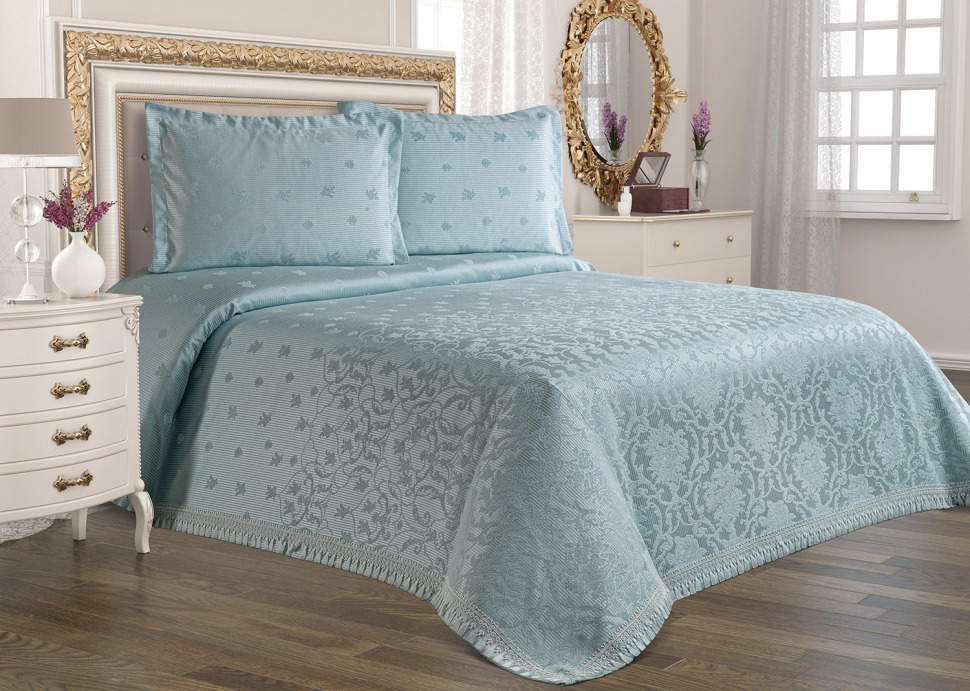

Покрывало с наволочками Tropik home Alegra Mint 230x240 02003332