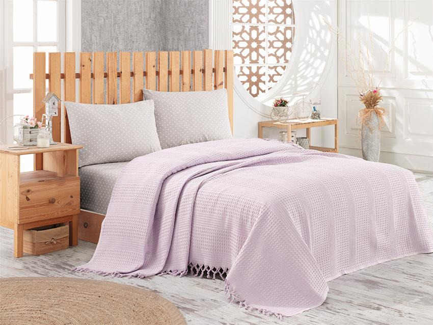 

Покрывало сиреневое хлопковое Diva Cotton Plum 220x240 02007234