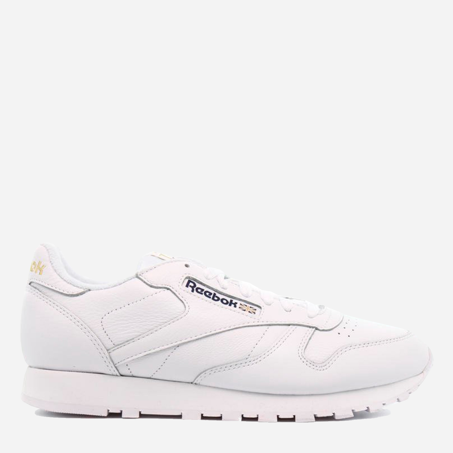 

Кроссовки Reebok Classic Leather MU Hotel FY2815 36.5 (5.5) 23.6 см White/Collegiate Navy/Matte Gold