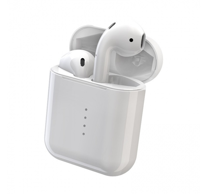

Беспроводные Bluetooth наушники портативные V8 TWS Белые