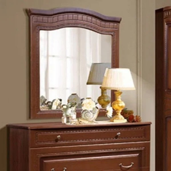 

Зеркало настенное в гостиную из МДФ Венера Орех Слониммебель