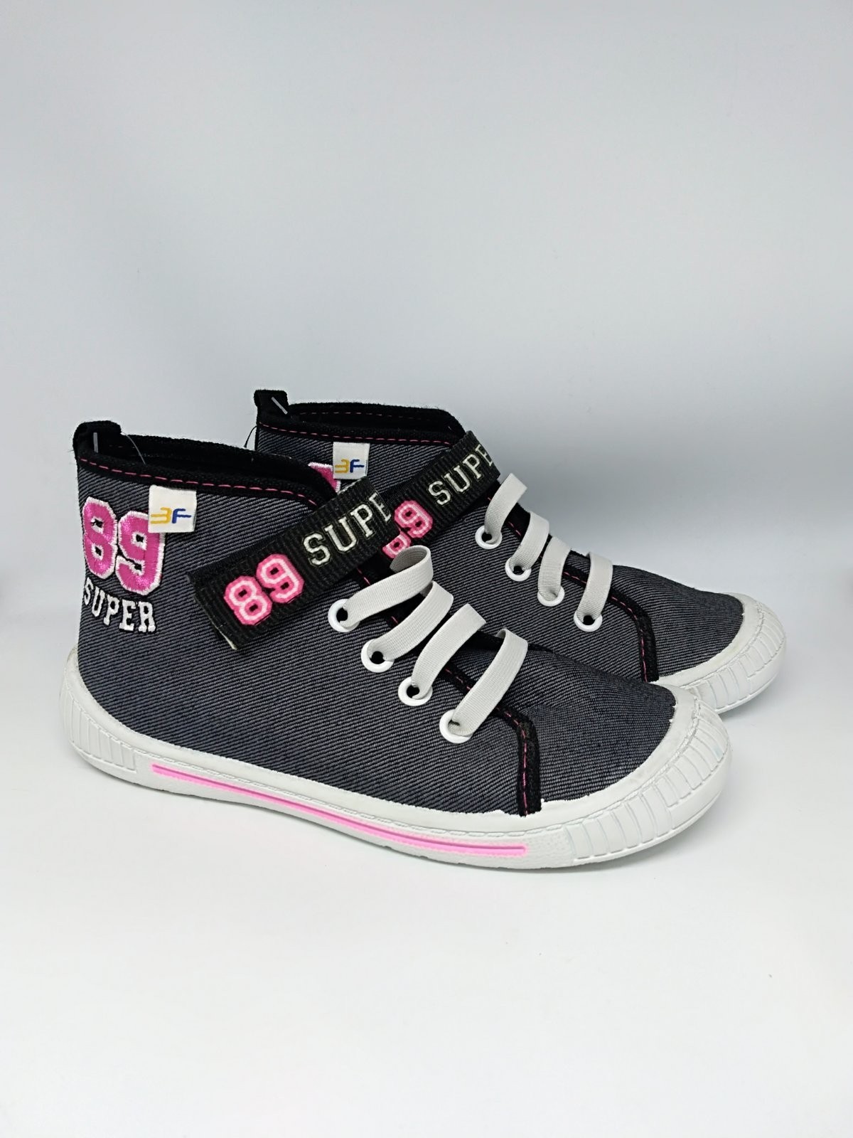 

Кеды для девочки Freedom for feet 30 серый 3SK18 TYTAN