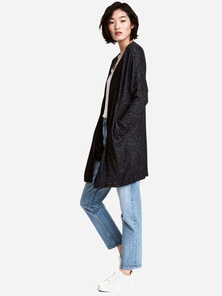 

Кардиган H& 2hm033000120  Темно-серый, Кардиган H&M 2hm033000120 M Темно-серый