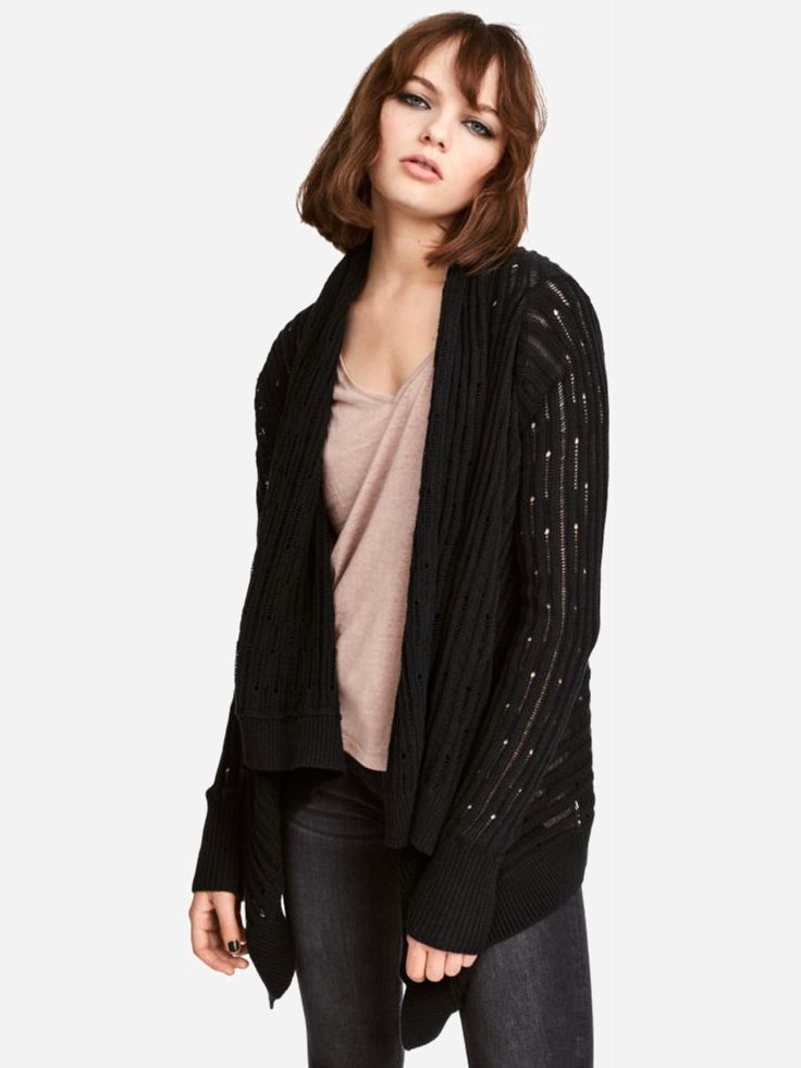 

Кардиган H&M 2hm033000215  Черный, Кардиган H&M 2hm033000215 XS Черный