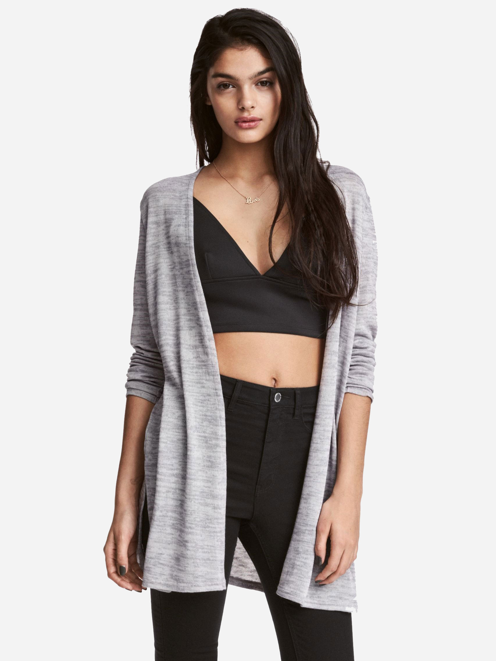 

Кардиган H& 4462248  Светло-серый, Кардиган H&M 4462248 M Светло-серый