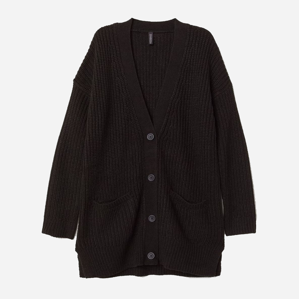 

Кардиган H&M 0533230-8 L Черный