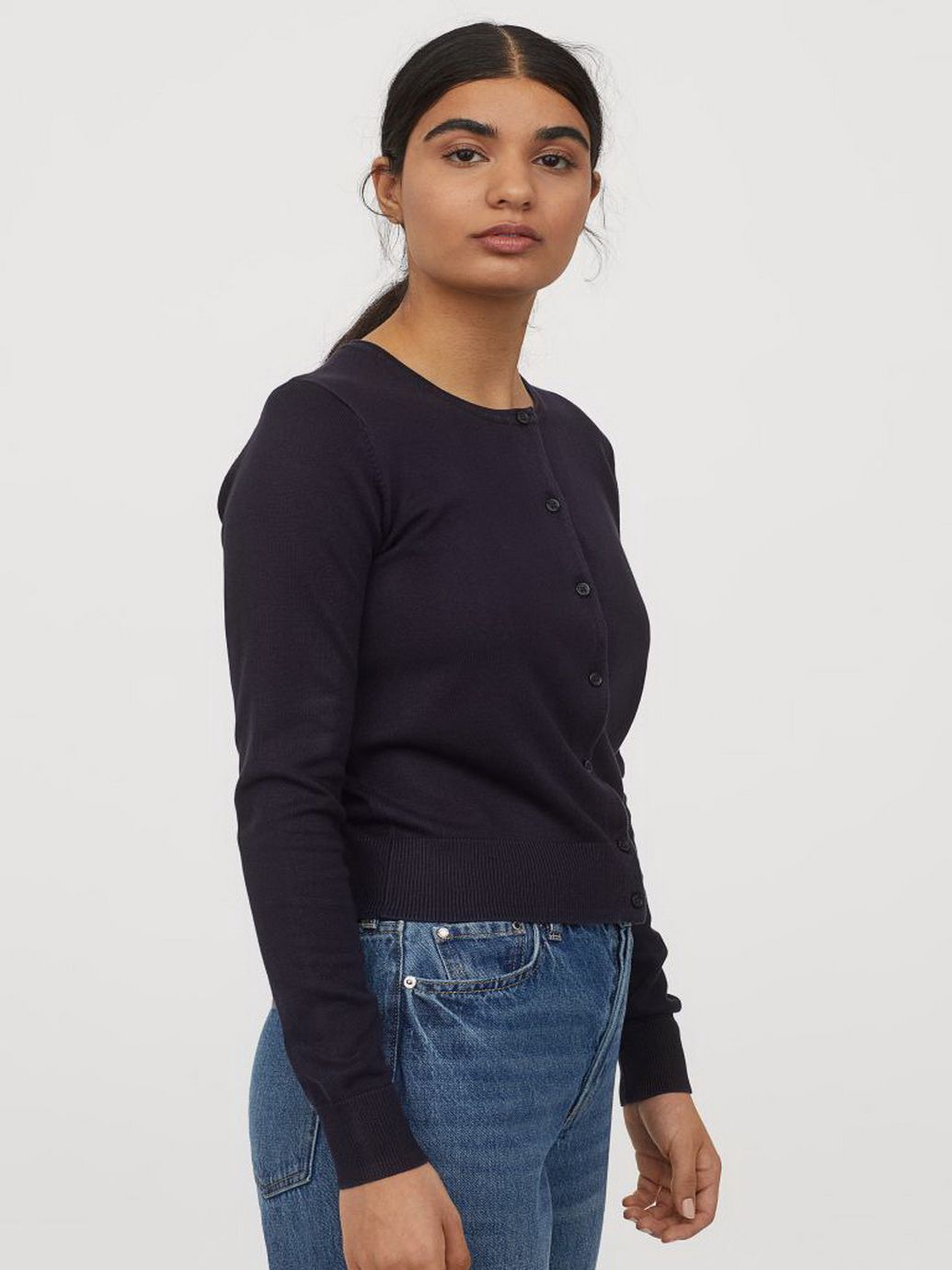 

Кардиган H&M 0579541-9  Синий, Кардиган H&M 0579541-9 XL Синий