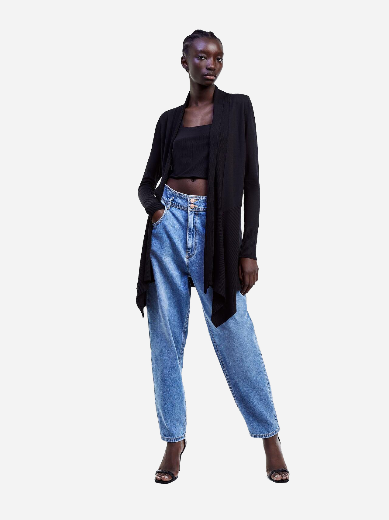 

Кардиган Zara 3471/107/800-AAAD S Черный