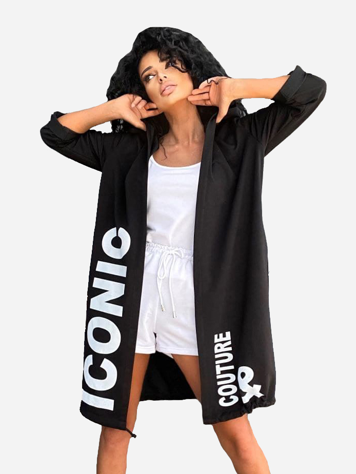 

Кардиган Jaklin 8118 - Черный, Кардиган Jaklin 8118 L-XL Черный