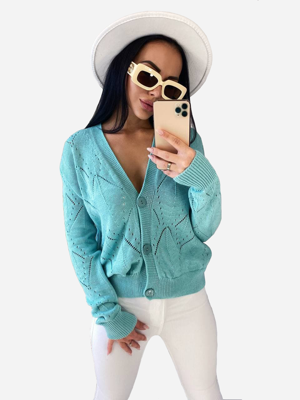 

Кардиган Larionoff Magnolia - Мятный, Кардиган Larionoff Magnolia 42-46 Мятный