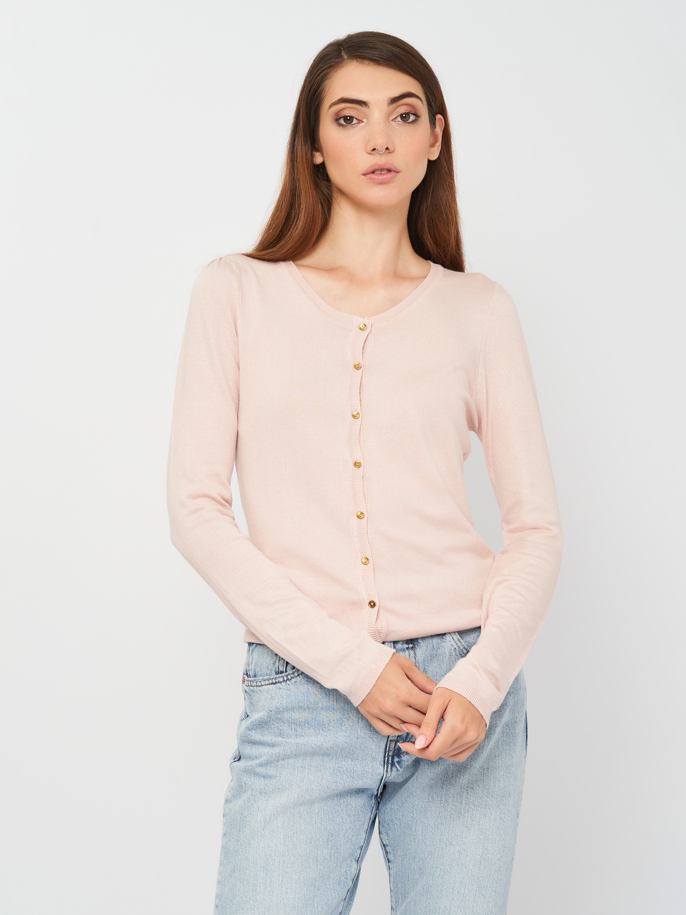 

Кардиган Stradivarius 5002/700/140 M Пудровый с розовым