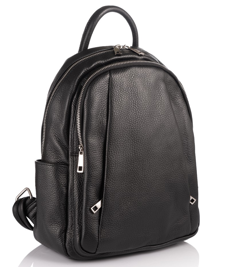 

Рюкзак Virginia Conti VC2443black кожаный Черный
