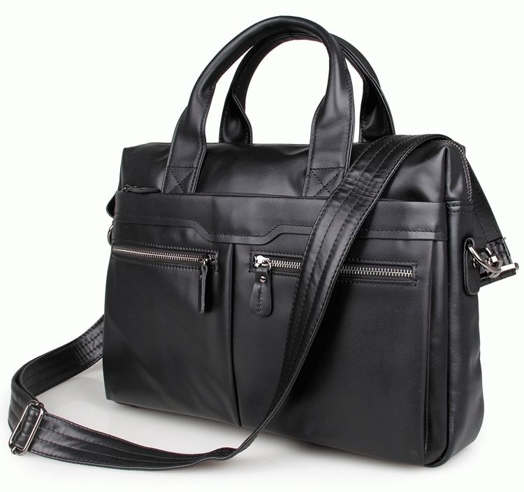 

Портфель Buffalo Bags 7122A-1 кожаный Черный