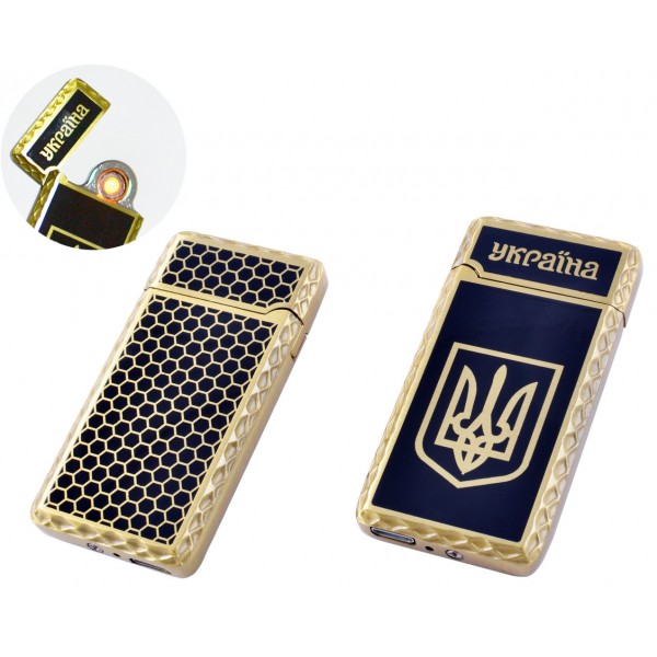 

USB зажигалка Украина (Спираль накаливания) HL-141