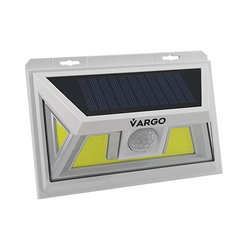 

Фасадный LED светильник на солнечной батарее VARGO c датчиком движения Белый (18081-1Е)