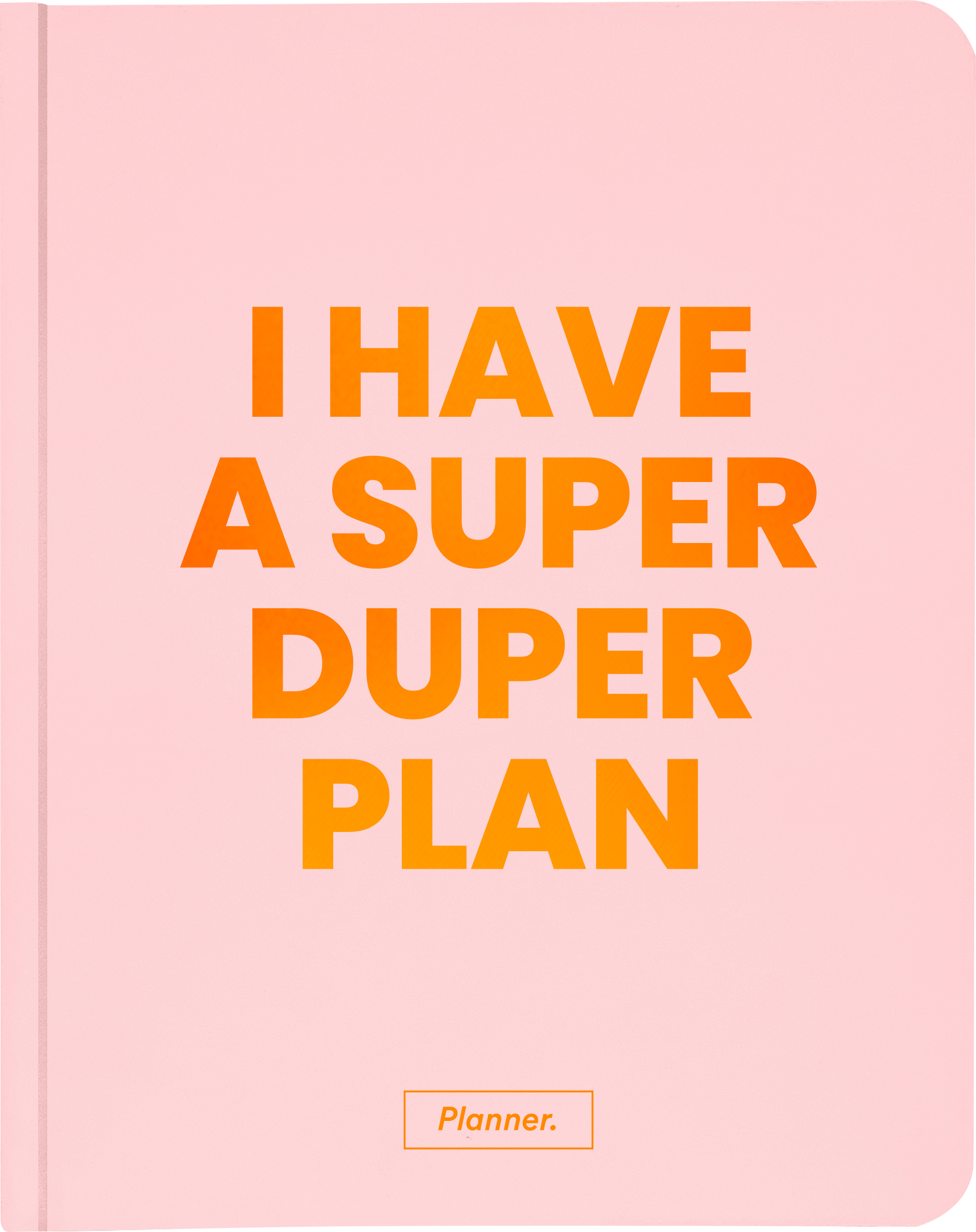 

Планер Orner I have a super duper plan Black (orner-1486) (2601000016770)