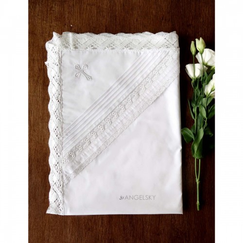 

Крестильная Крыжма Утепленная Angelsky 85Х85 См Белая (A1601-1)