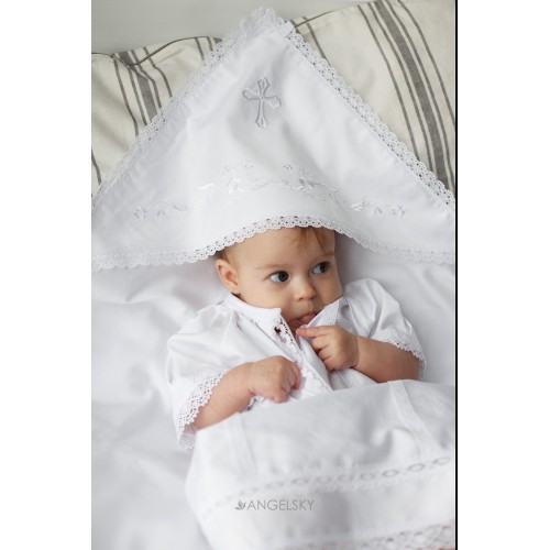 

Крестильная Крыжма Утепленная Angelsky Белая (A3100-1)