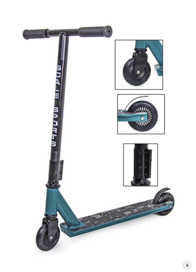 

Трюковый Самокат SCALE SPORTS TURBO, Темно-Бирюзовый