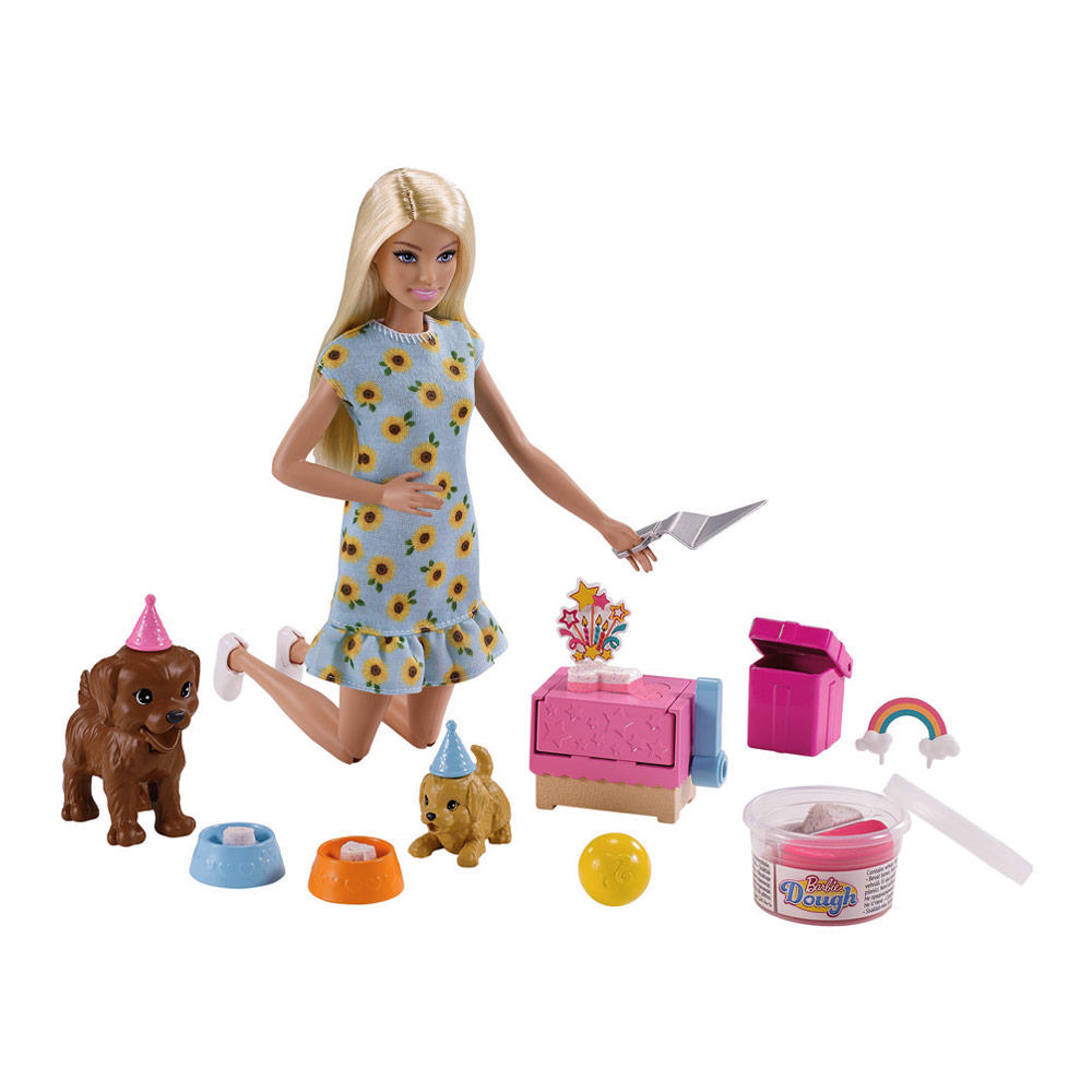 

Кукольный набор Barbie Mattel "Вечеринка щенков" GXV75