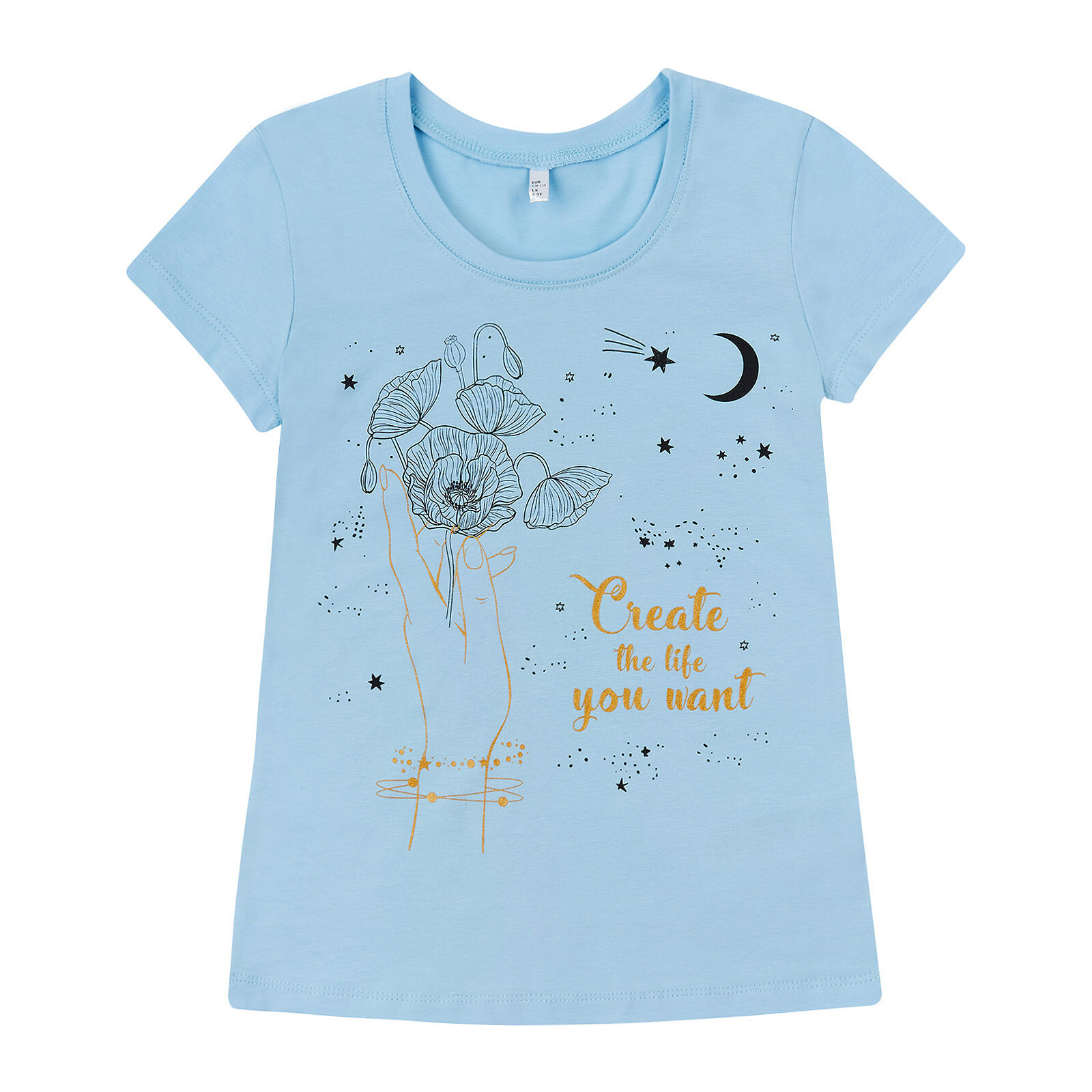 

Футболка Fox & Roll T-shirt Tattoo 164-170 Голубой (825717.1183321)