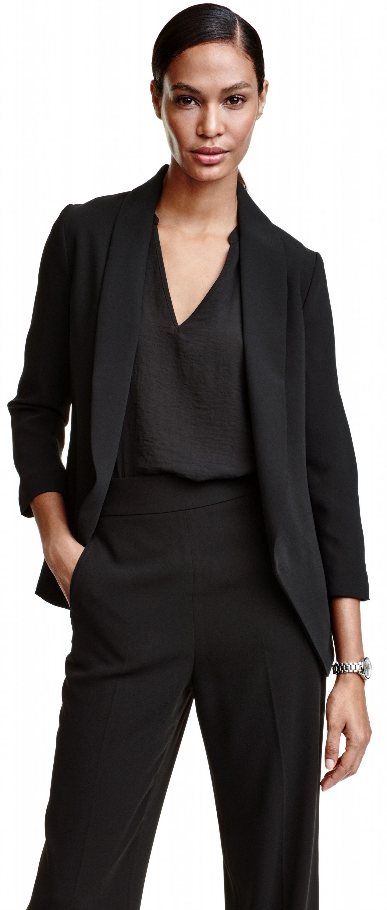 

Жакет H&M 3996114 38 Черный