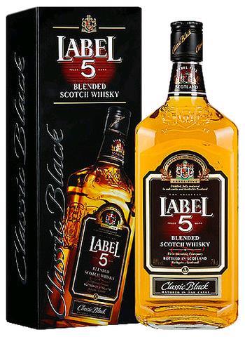 Виски Label 5 3 года выдержки 0.7 л 40% (3147697720204) – фото, отзывы ...