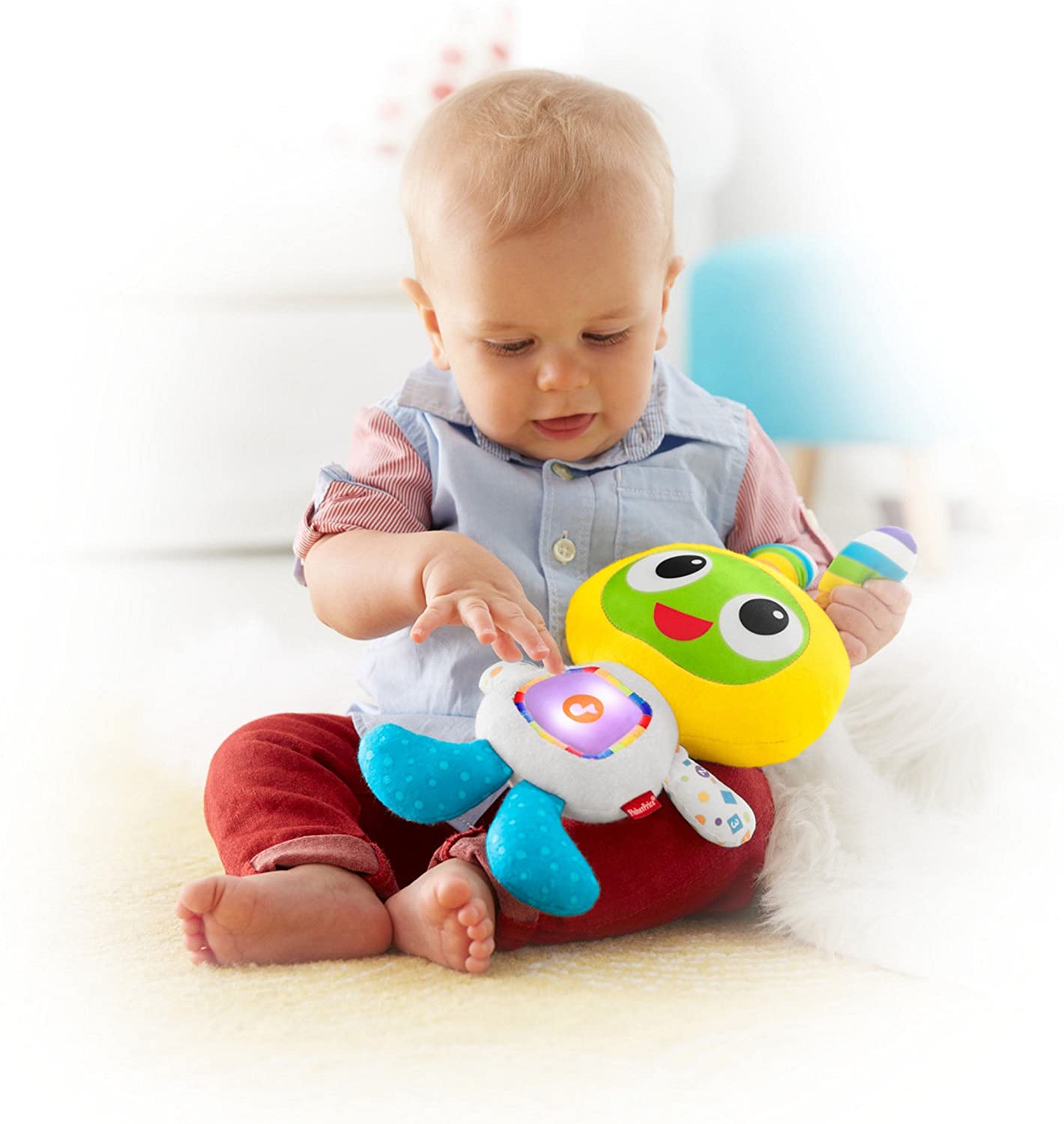 

Музыкальная мягкая игрушка Fisher-Price Зайчик Бибо