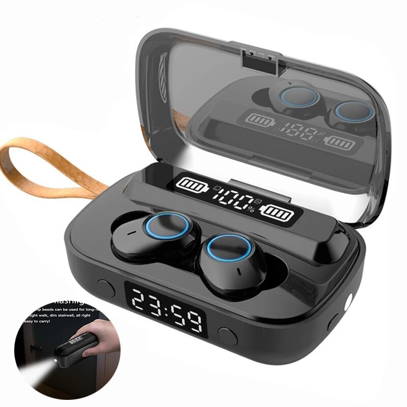 

Беспроводные bluetooth наушники True Wireless A13 TWS с зарядным кейсом Черные