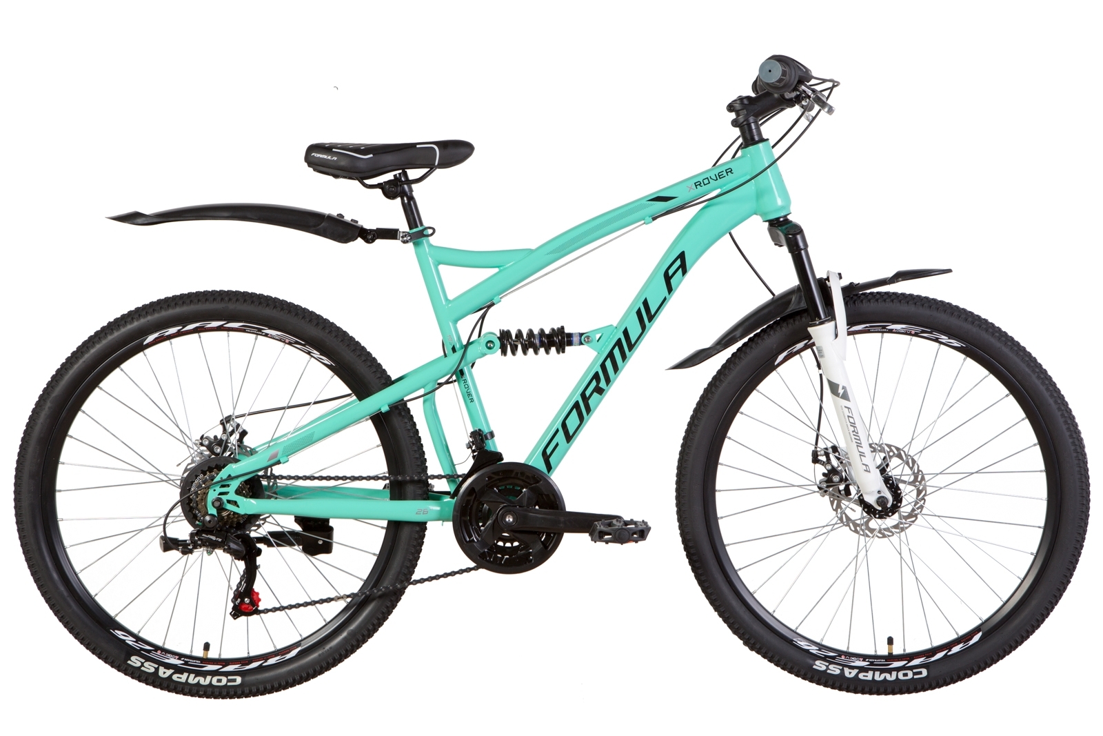 

Велосипед 26" Formula X-ROVER 2021 (бирюзово-черный) Formula OPS-FR-26-482